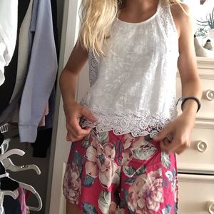 Hollister top and shorts set